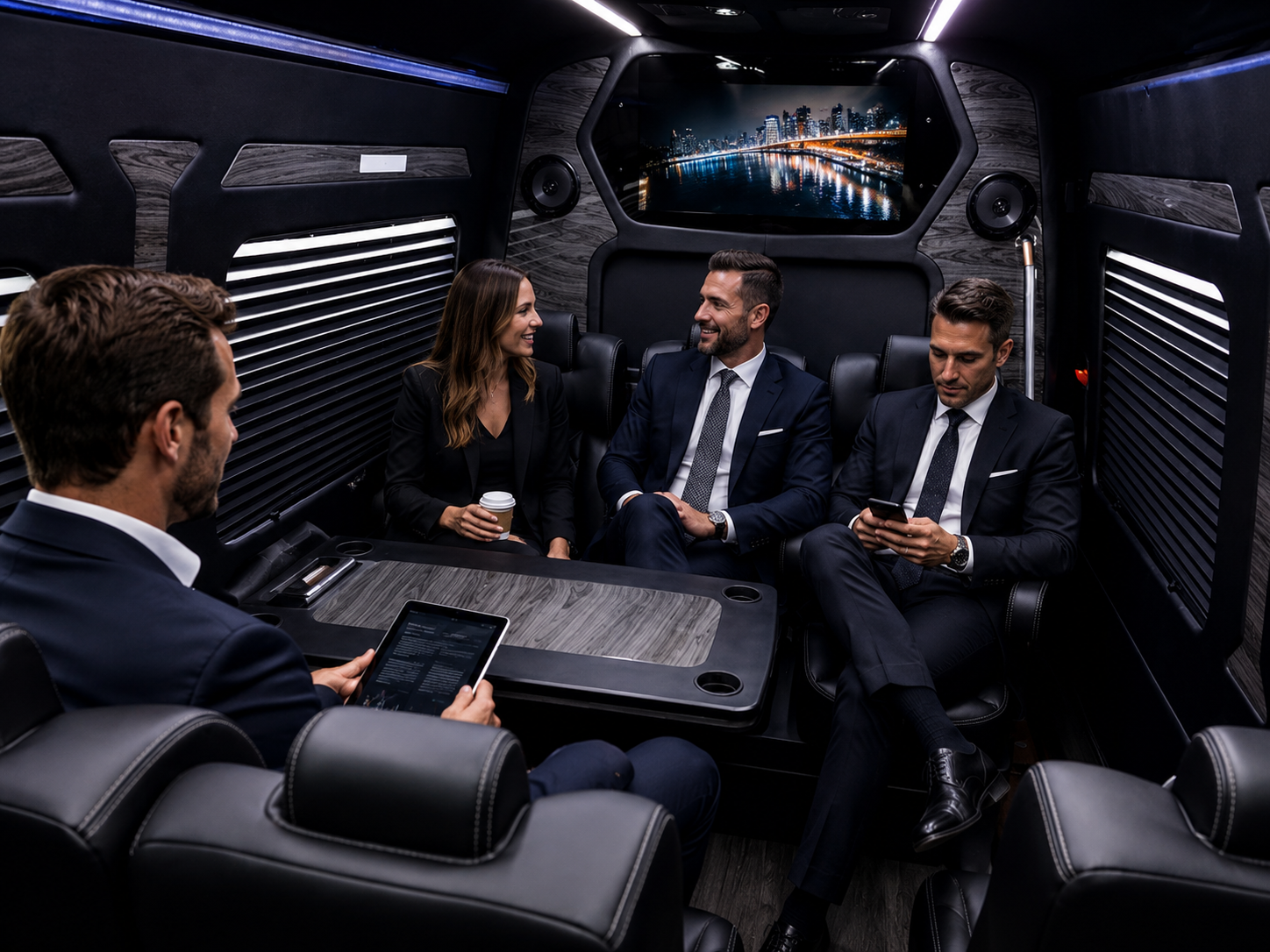 Luxury sprinter for world tours